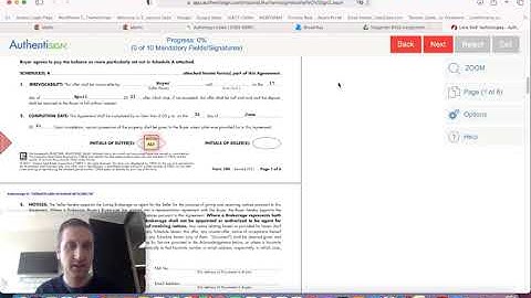 How to e-Sign with authentisign