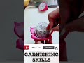 Dragon fruit garnish skills shorts youtubeshorts short trending viral