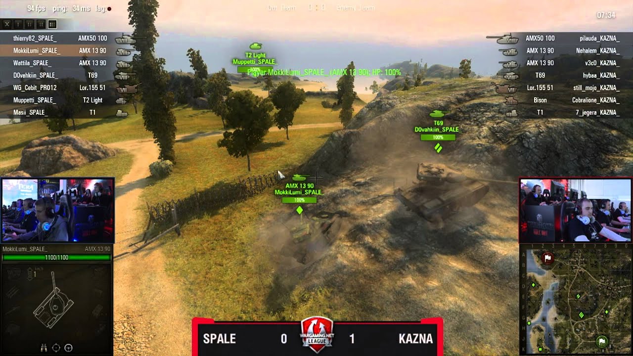 Spale vs. Kazna Kru || wotproleague.com Qualifier - Groupstage