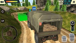 Jogo de Caminhão - Dirigindo Caminhão do Exército screenshot 4