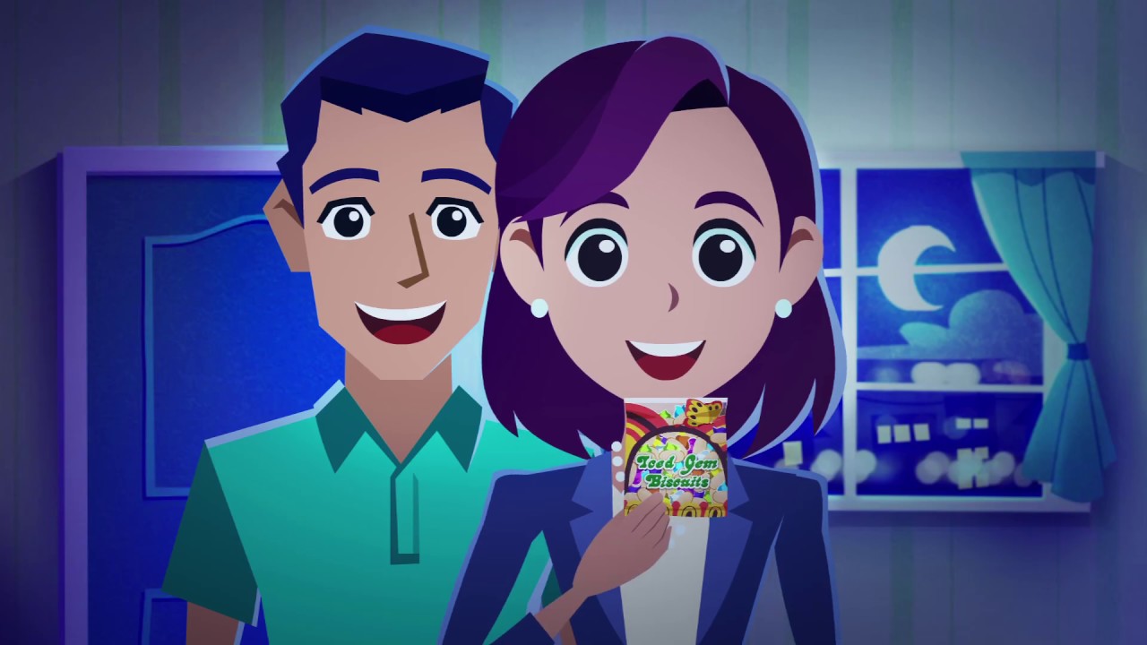 Iced Gem Biscuits Music Video - back to the 80s! 