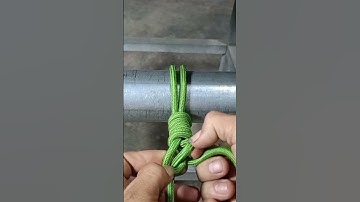 #diy, kiểu thắt nút cực kỳ hiệu quả và chắc chắn