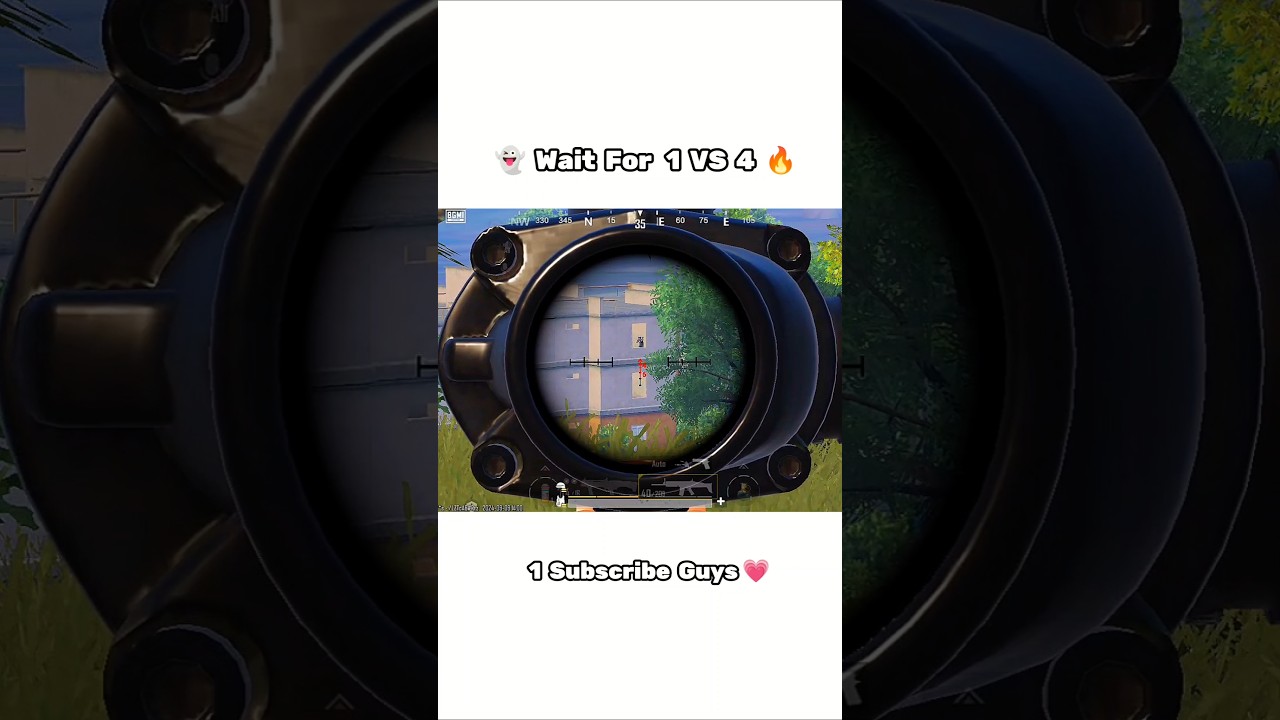 Wait for 1 vs 4 bgmi montage 🔥 2024     