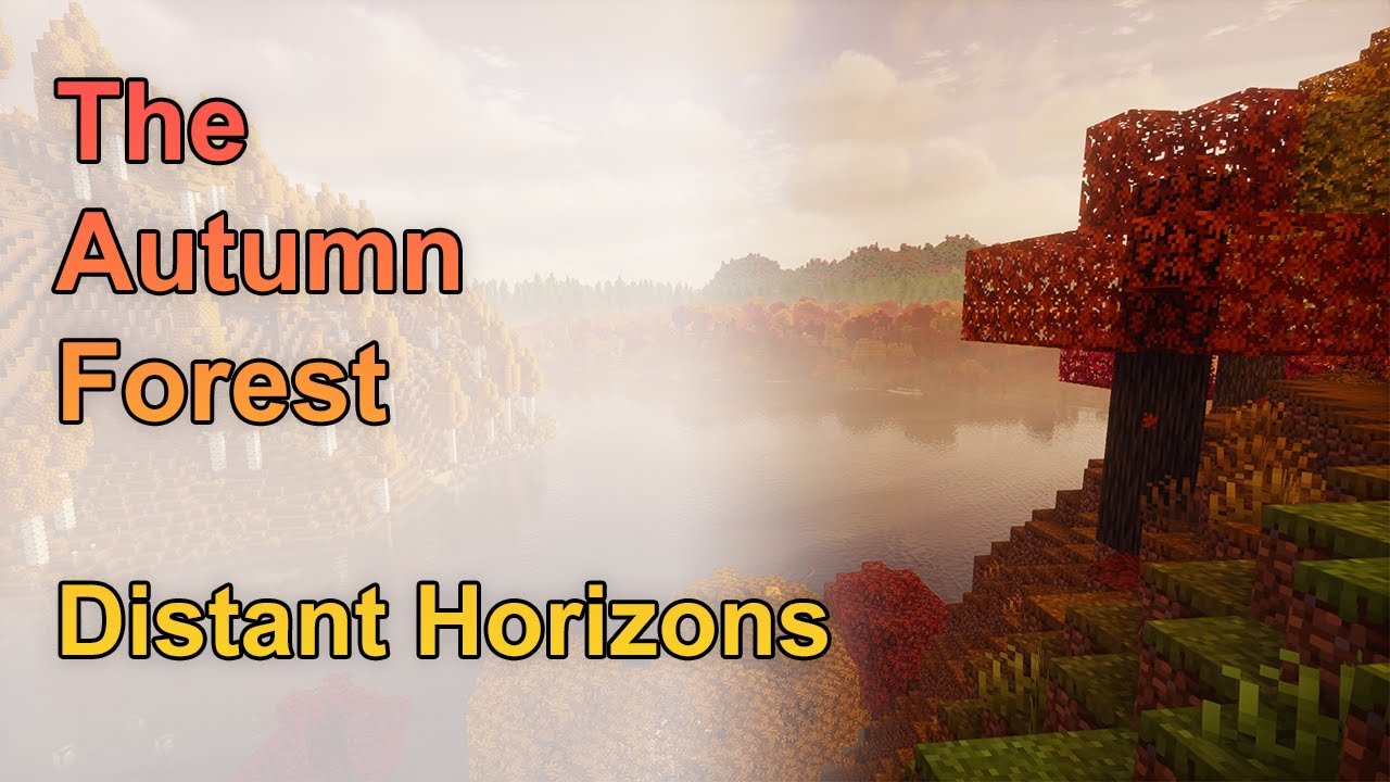 The Autumn Forest - Minecraft Distant Horizons (512 Chunks)