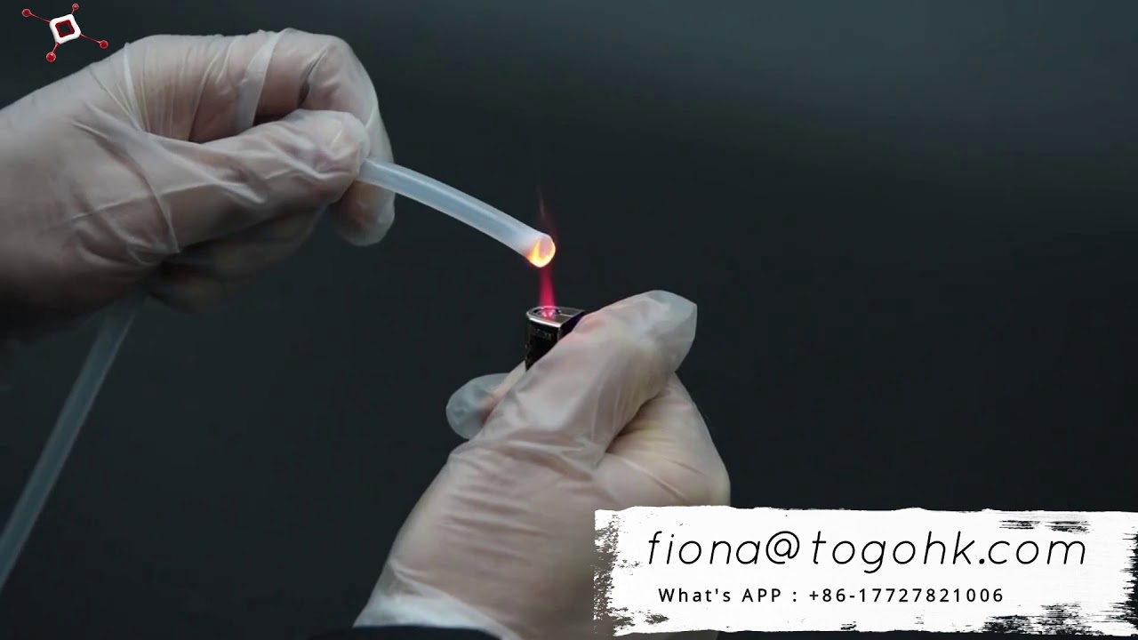 silicone tubing for medical technology 