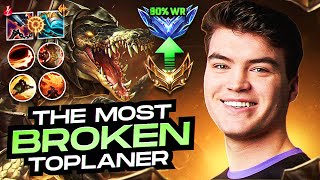 How To ACTUALLY CLIMB To Diamond With Renekton - THE MOST BROKEN TOPLANER
