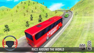 Mountain Climb Bus Racing Game - Best Android Gameplay screenshot 4