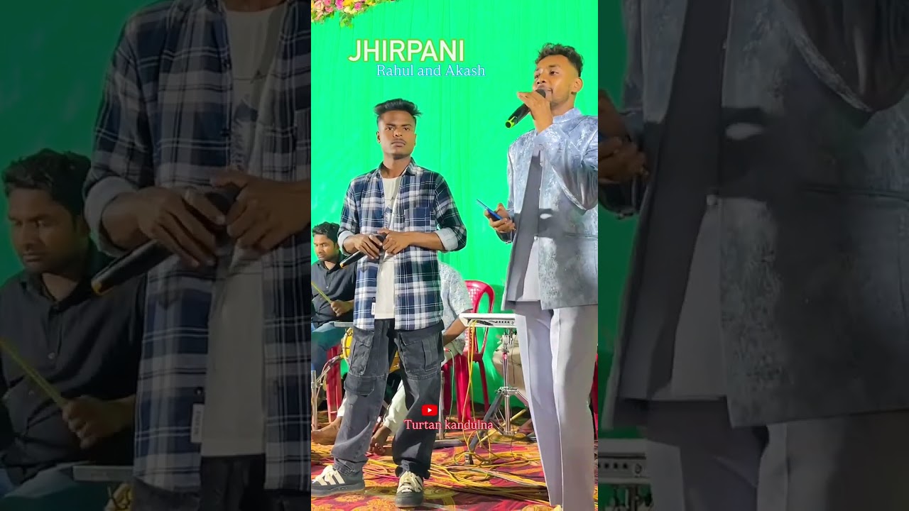 Singer-Rahul and akash badaik At -jhirpani 