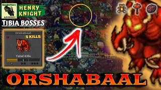 TIBIA BOSSTIARY #41 - HOW TO MAKE THE BOSS NEMESIS ORSHABAAL, 5 KILLS, 100 POINTS