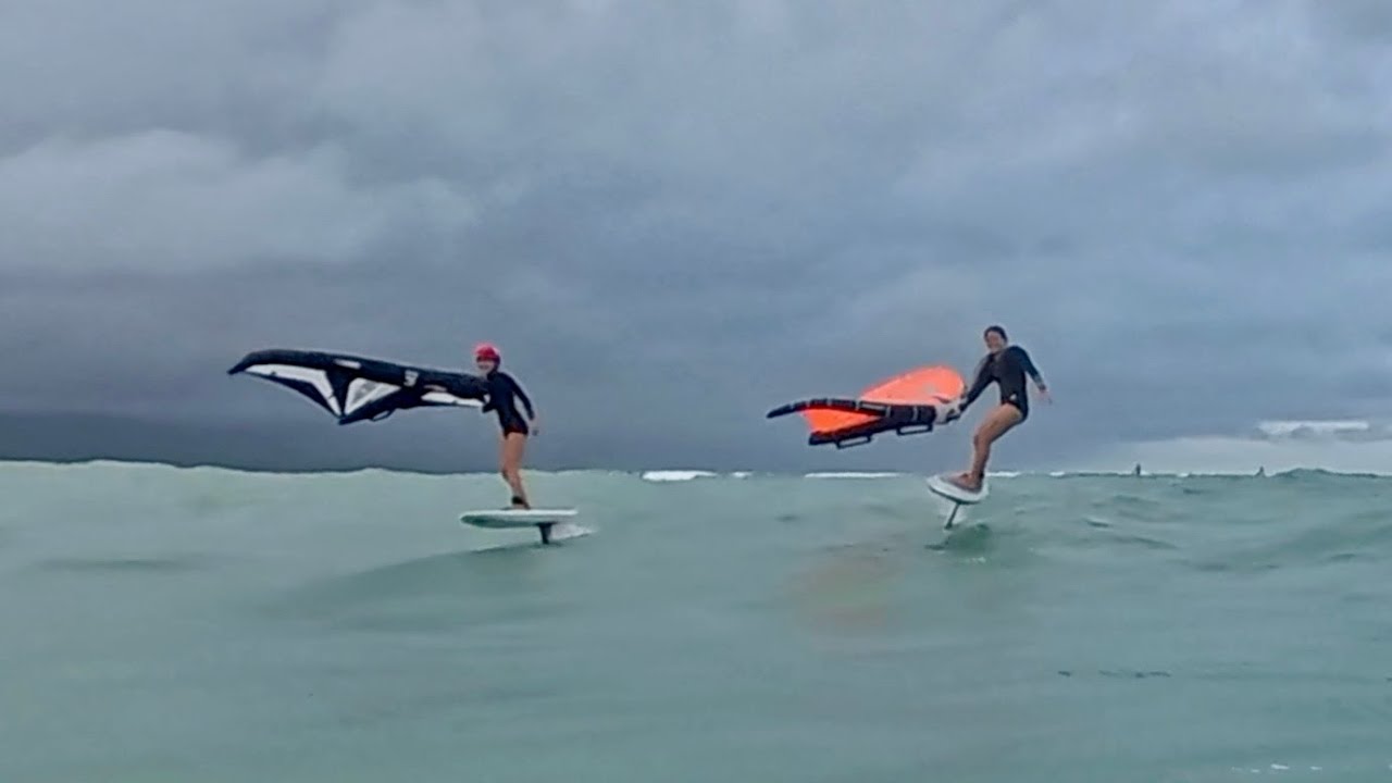 A late session at Ka'a Foil Park is the best way to end the day