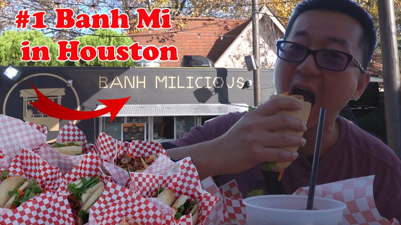 The Best Banh Mi in Houston @ Banh Milicious | Food Truck