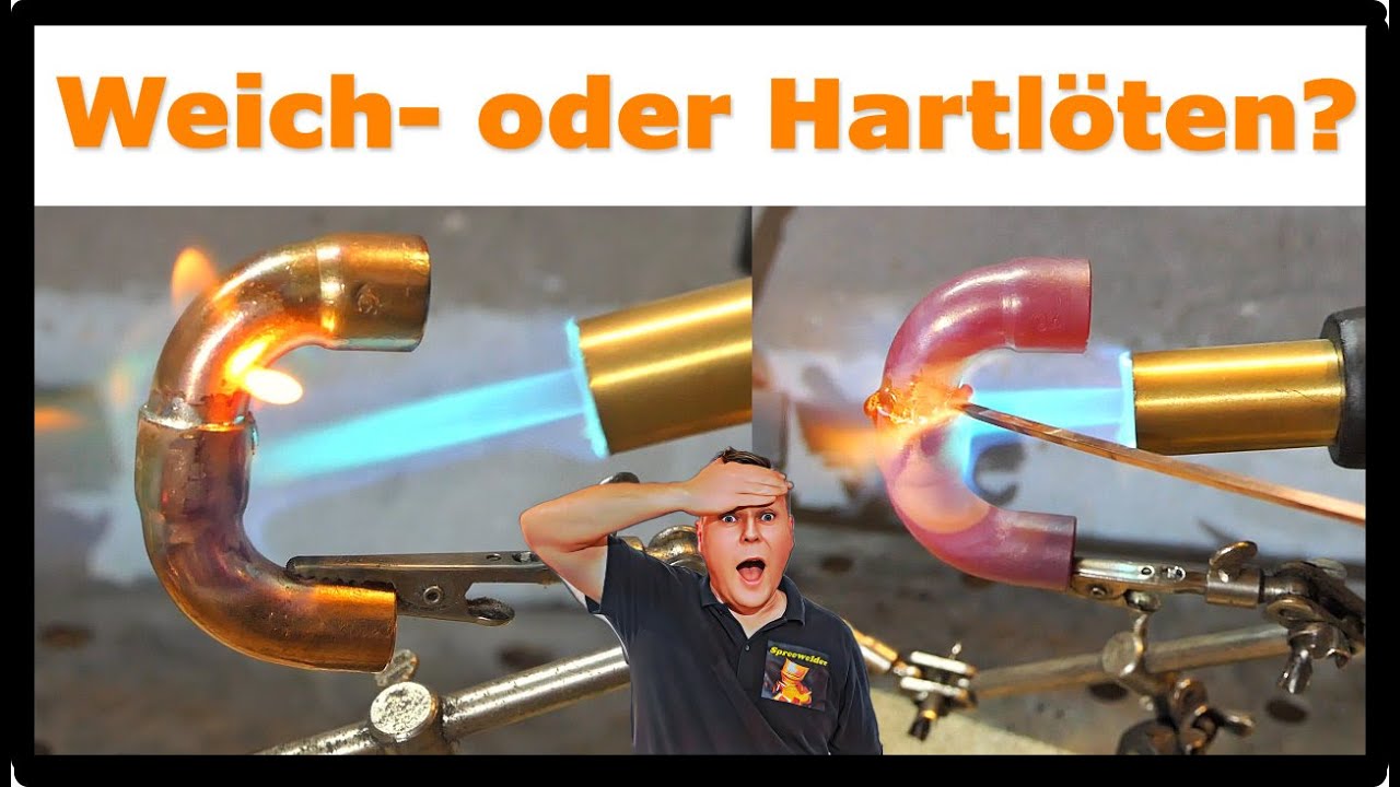 Kupferrohr Hartlöten oder Weichlöten? Ein Vergleich | Test