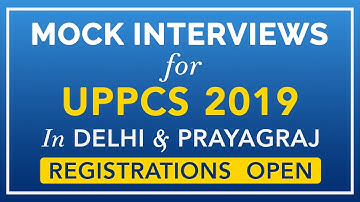 UPPCS Interview Guidance Programme 2019