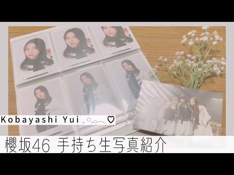 【初投稿】櫻坂46 小林由依ちゃん手持ち生写真紹介‪‪❤︎‬𓂃𓂂𓏸