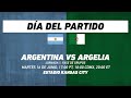 Argentina vs Argelia, frente a frente: Futbol