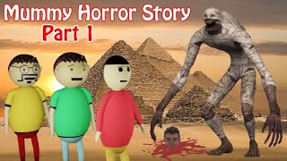 Mummy Horror Story Part 1 | Shapit Bus | Haunted Hotel | Gulli Bulli | Make Joke Horror