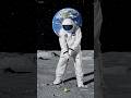Why do we travel to the moon? #funny #golf #moonmission #moon #golfcourse #astronaut  #aliens