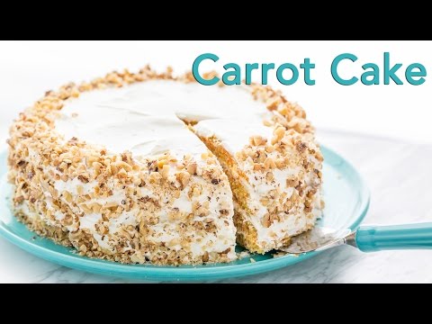 Video: Paano Gumawa Ng Carrot Cake Na May Mga Walnuts