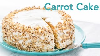 How To Make Soft and Moist Carrot Cake Recipe