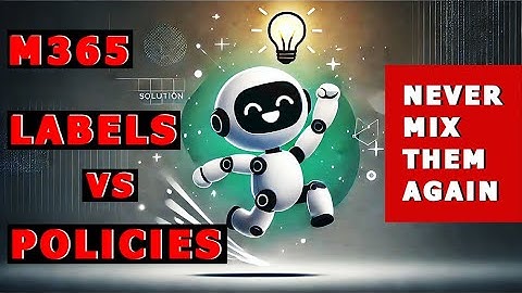 What is the difference between Retention Policies and Retention Labels