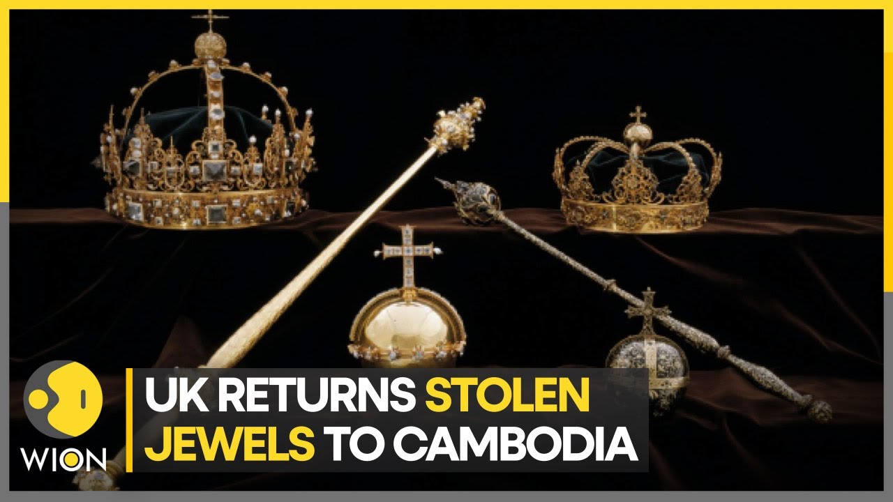 UK returns 77 stolen Angkor crown jewels to Cambodia | World News | WION UK returns 77 stolen Angkor crown jewels to Cambodia | World News | WION
