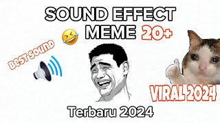TOP 20 MEME SOUND EFFECT 2024 | sound efek meme viral
