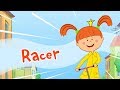 The Little Princess - Racer - Animation For Children