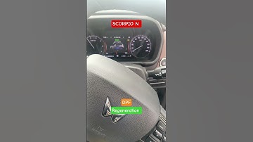 mahindra scorpio n regenration dpf def #aspur #mechanic #lokpriyamotors #lm #service #def #dpf #bs6