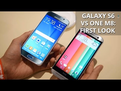 Samsung Galaxy S6 versus HTC One M8: first look