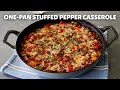 One-Pan Stuffed Pepper Casserole | Easy Beef & Rice Stuffed Peppers | Food Wishes