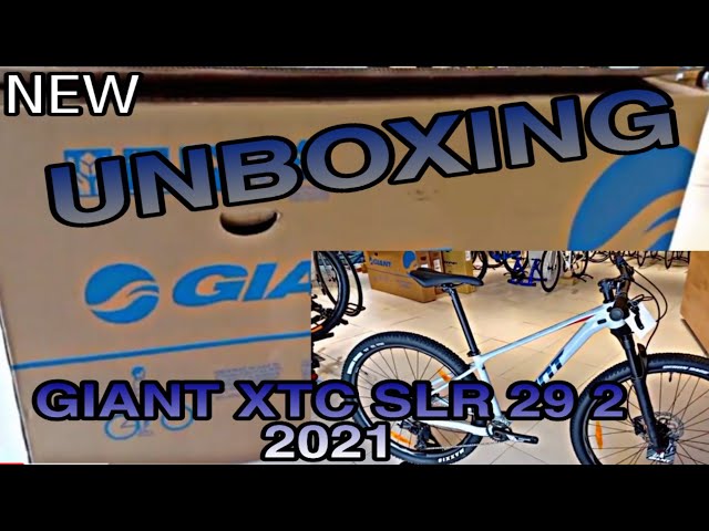 2021 Giant XTC SLR2 Dusty Blue Mサイズ 2021 GIANT XTC SLR 29 2 DUSTY BLUE UNBOXING - YouTube
