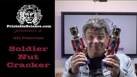 2019 3D Printed Soldier Nutcracker
