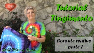 Tutorial Tingimento - Corante reativo parte 1