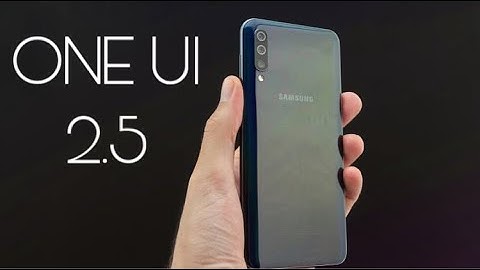 Samsung Galaxy A50 Official ONE UI 2.5 Update