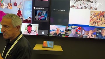 InfoComm 2023: Sony Shows Various Sony Components in MS Teams Front Row Solution for Collaboration