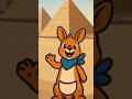 Who Built the Pyramids 🏜️ Fun History for Kids Kangaroo Pino #ancientegypt #kidslearning