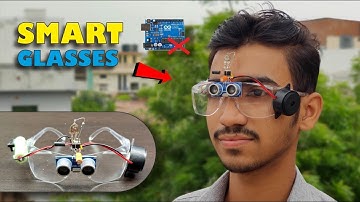 Smart Glasses For Blind People Without Arduino UNO|| Smart Glasses|| Blind Glasses|| Science Project