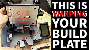 How To FIX ELEGOO NEPTUNE 4 PRO BUILD PLATE WARPING to improve bed adhesion for 3D Prints