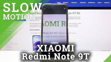 How to Record in Slowmotion on Xiaomi Redmi Note 9T - Create Slowed Videos