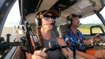 Flying to Destin VFR via Eglin Special Use Airspace | Comanche First Takeoff + Corridor Transition!