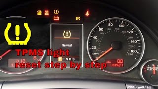 2012 Nissan versa tire pressure light reset #3