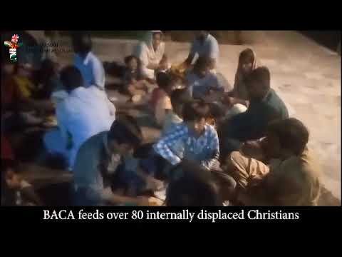 BACA provides food for Christian families displaced by violent Muslim mob in Jaranwala, Pakistan