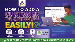 How to Add a Customer to Asipbook Easily.