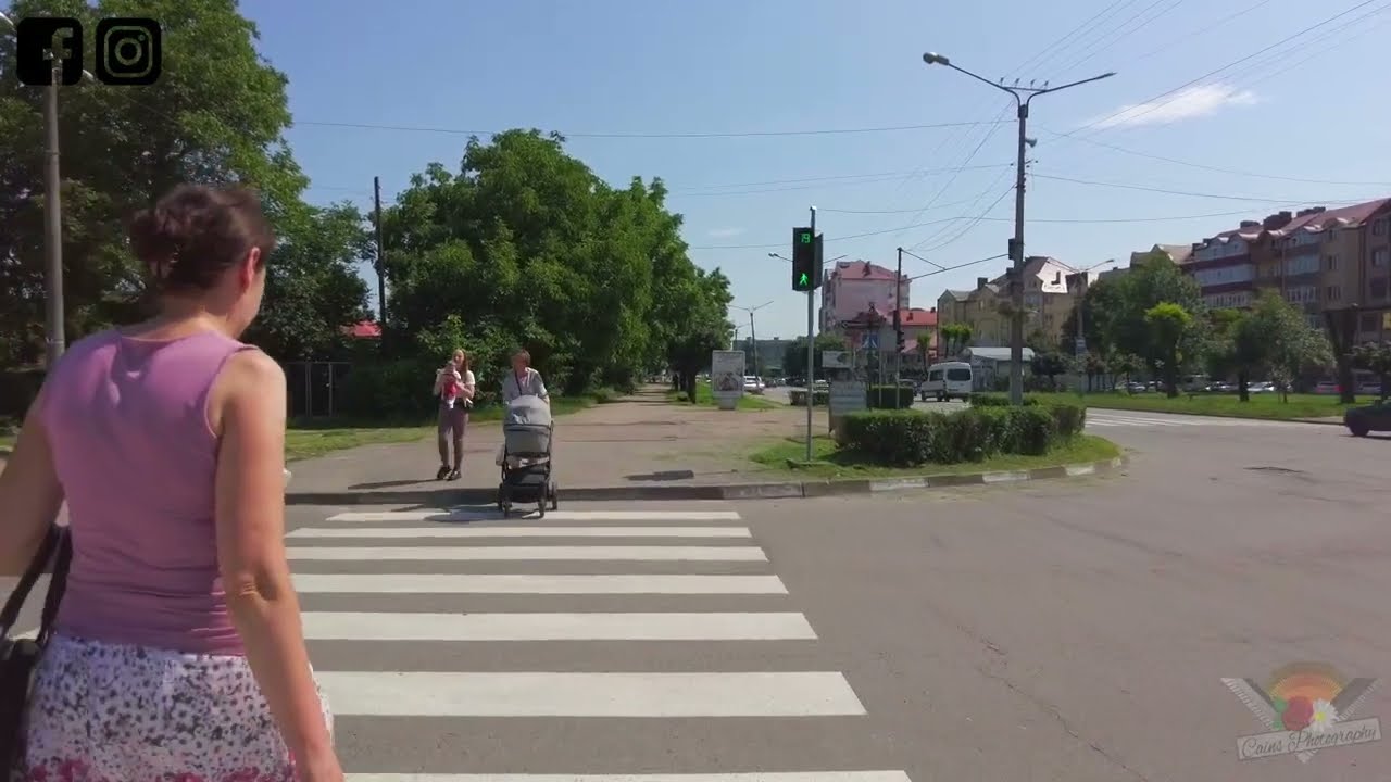 Walking Through Kalush Ukraine