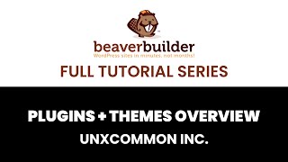 Celebrity Beaver Builder Full Tutorial Series   Plugins + Theme Overview Profile