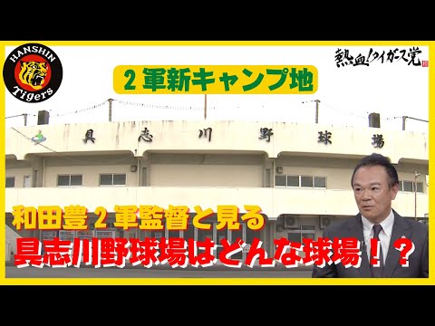 【具志川野球場】２軍新キャンプ地はどんな球場？【たっぷりお届け】　#熱血タイガース党