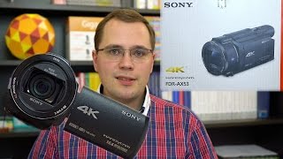 Sony FDRAX53  Kompakter 4K Camcorder im Langzeittest