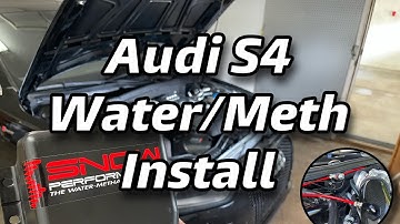 B8.5 Audi S4 Watermeth Install | Snow Performance Watermeth Kit