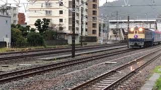 2020/3/8 8862レ EF65 2101牽引TX-3000系 甲種輸送 用宗駅付近・草薙駅通過