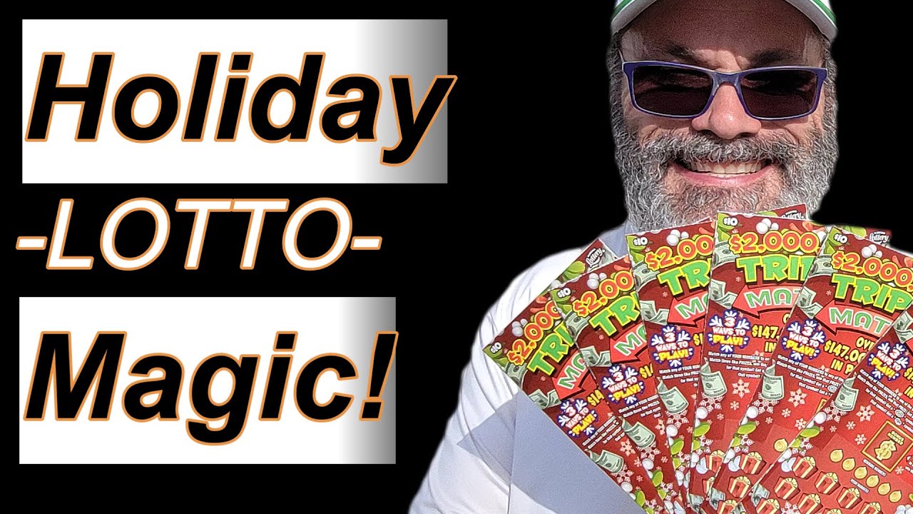 Santa Left us a Gift on this Holiday Scratcher! lottery scratchoffs 